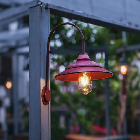 Vintage Solar Wall Light