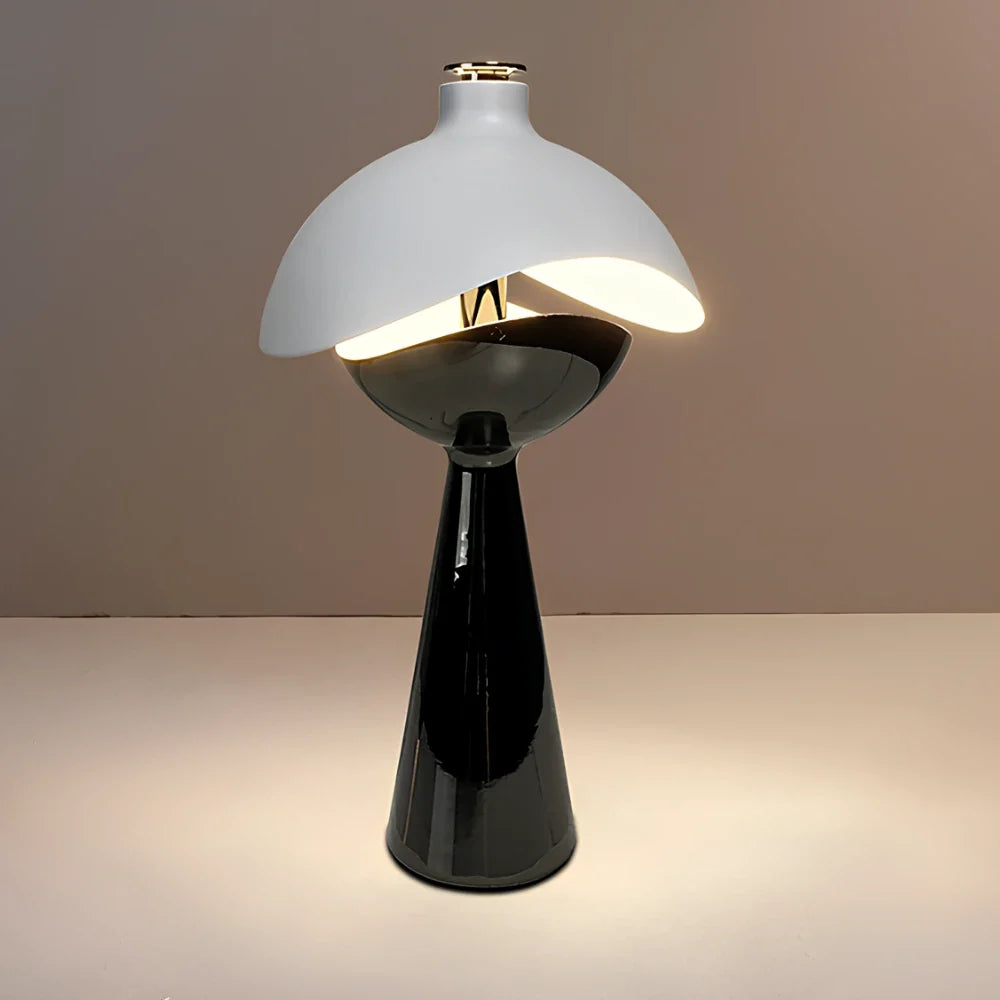 Layered Dome Cordless Table Lamp