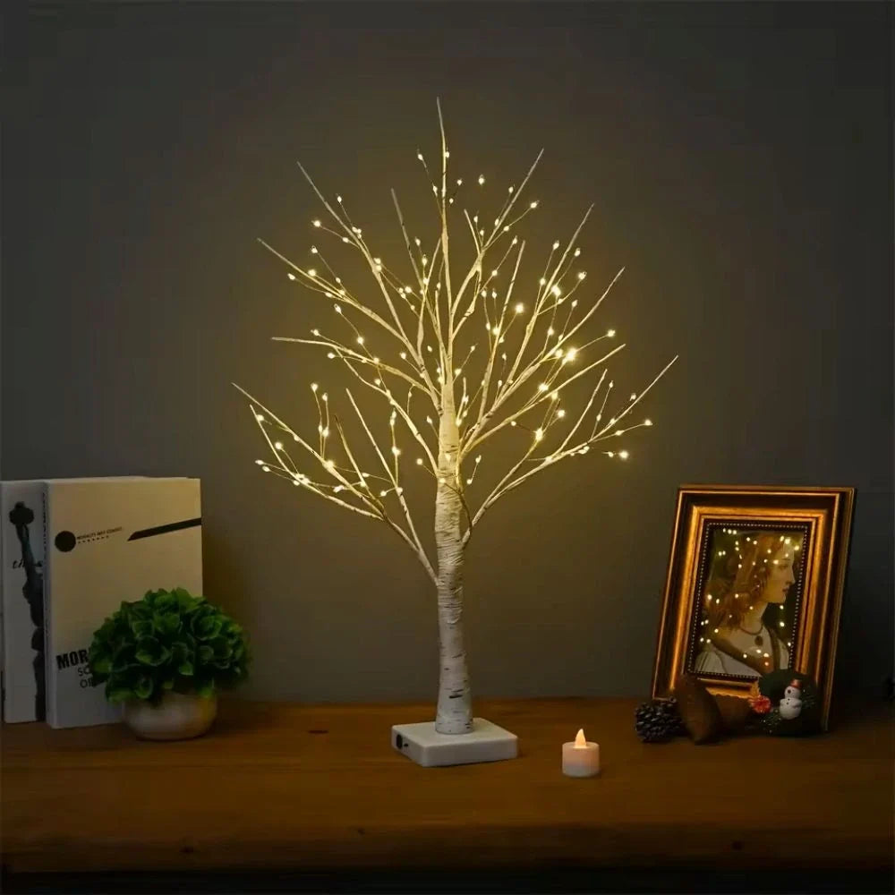 LED Birch Tree Light