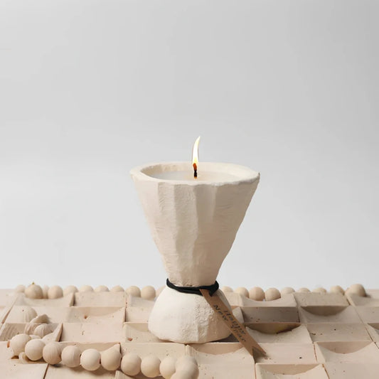 Cement Candle Holder