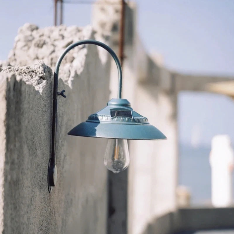 Vintage Solar Wall Light