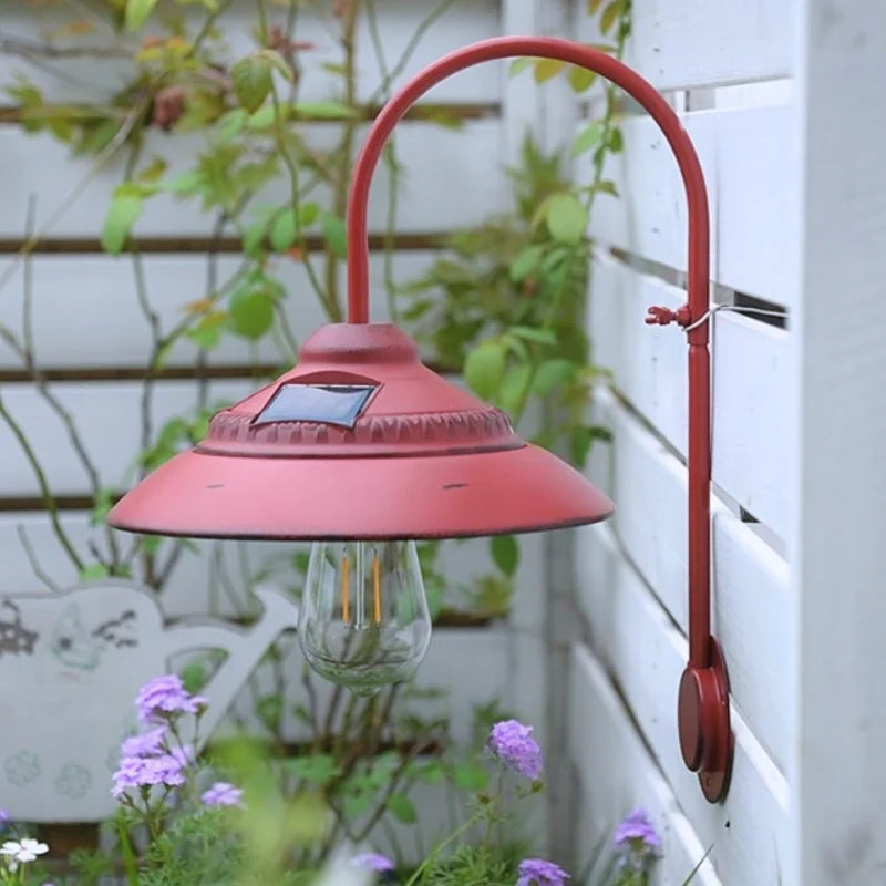 Vintage Solar Wall Light
