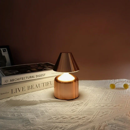 Mini Metal Cordless Table Lamp
