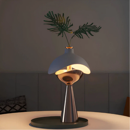 Layered Dome Cordless Table Lamp
