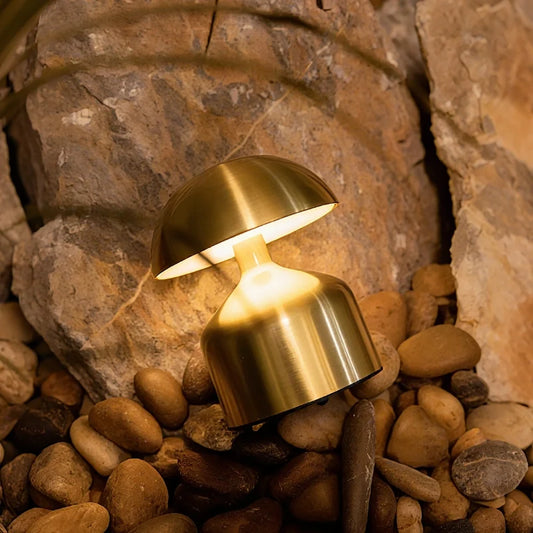 Mini Metal Cordless Table Lamp