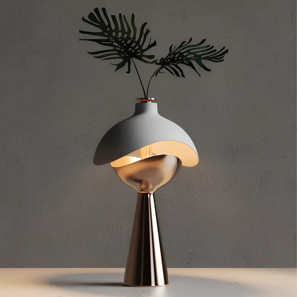 Layered Dome Cordless Table Lamp