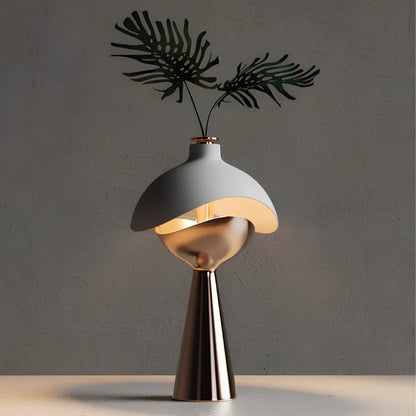 Layered Dome Cordless Table Lamp