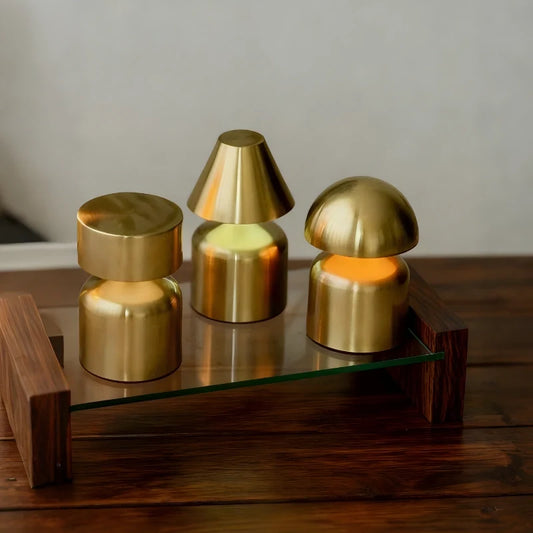 Mini Metal Cordless Table Lamp