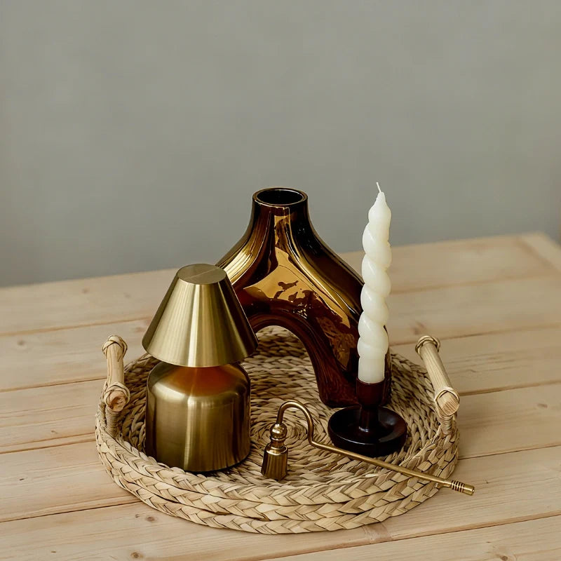 Mini Metal Cordless Table Lamp