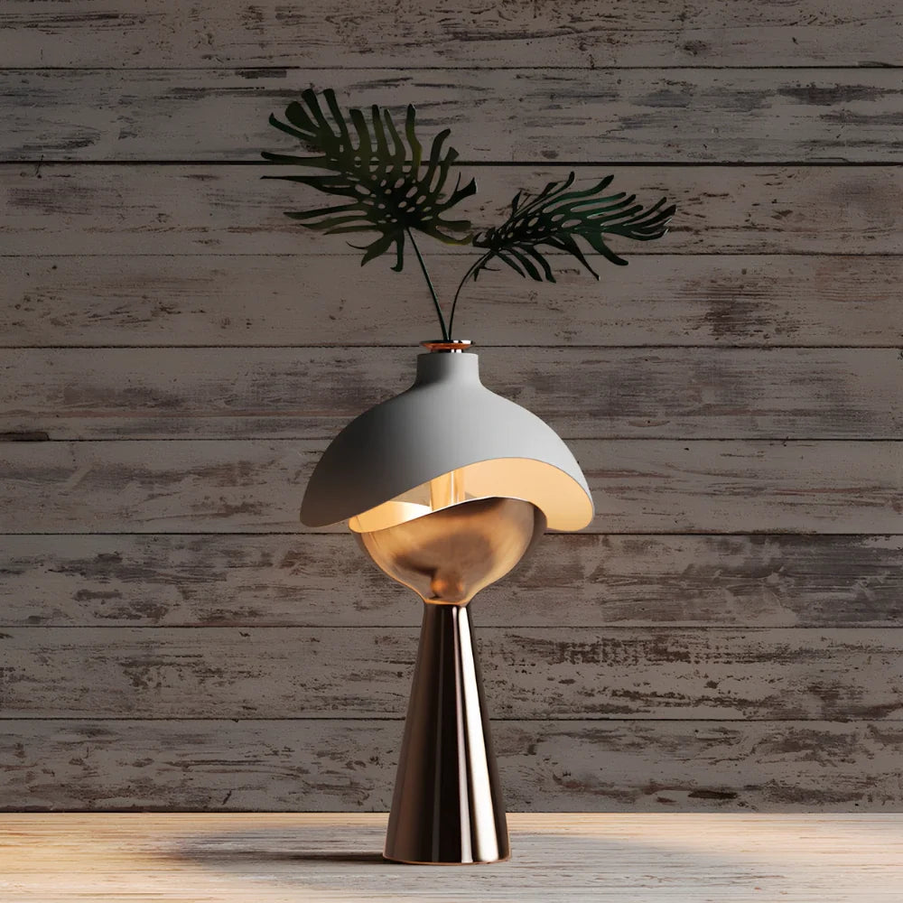 Layered Dome Cordless Table Lamp