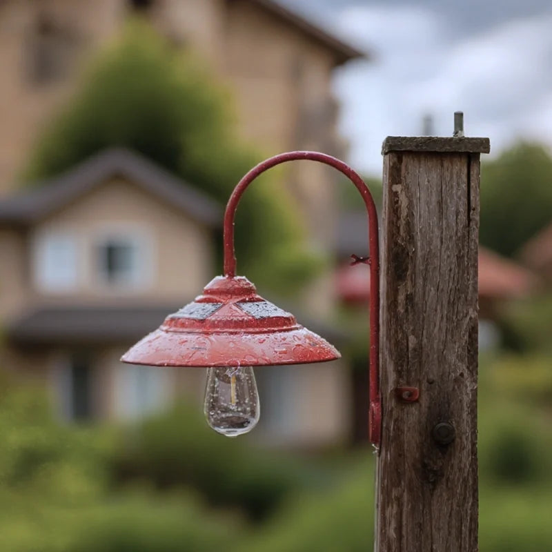 Vintage Solar Wall Light