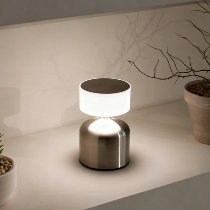 Mini Metal Cordless Table Lamp