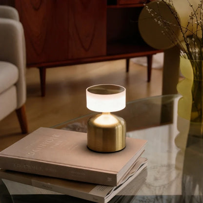 Mini Metal Cordless Table Lamp