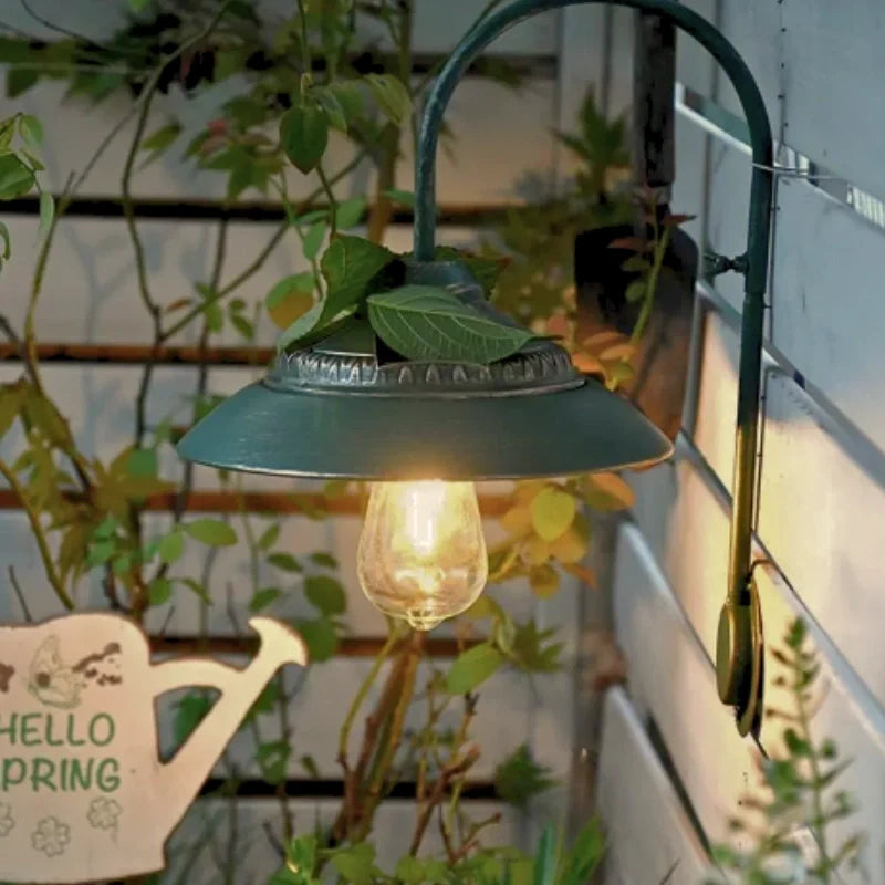 Vintage Solar Wall Light
