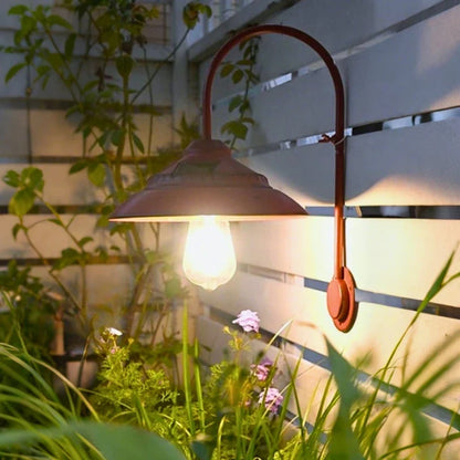 Vintage Solar Wall Light