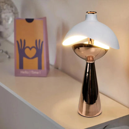 Layered Dome Cordless Table Lamp