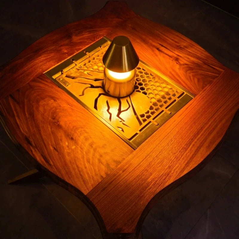 Mini Metal Cordless Table Lamp
