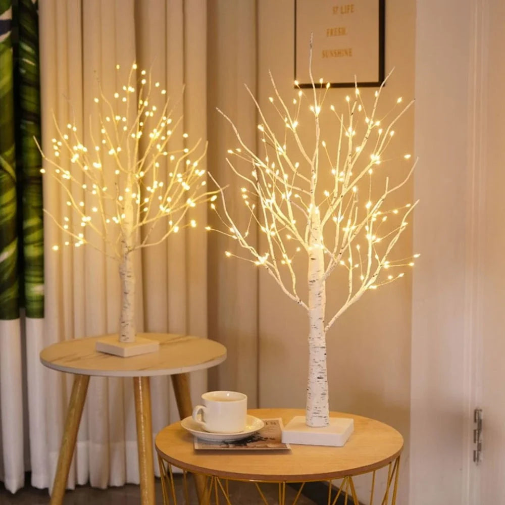 LED Birch Tree Light