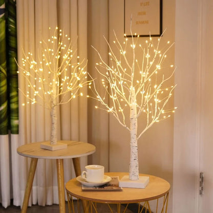 LED Birch Tree Light