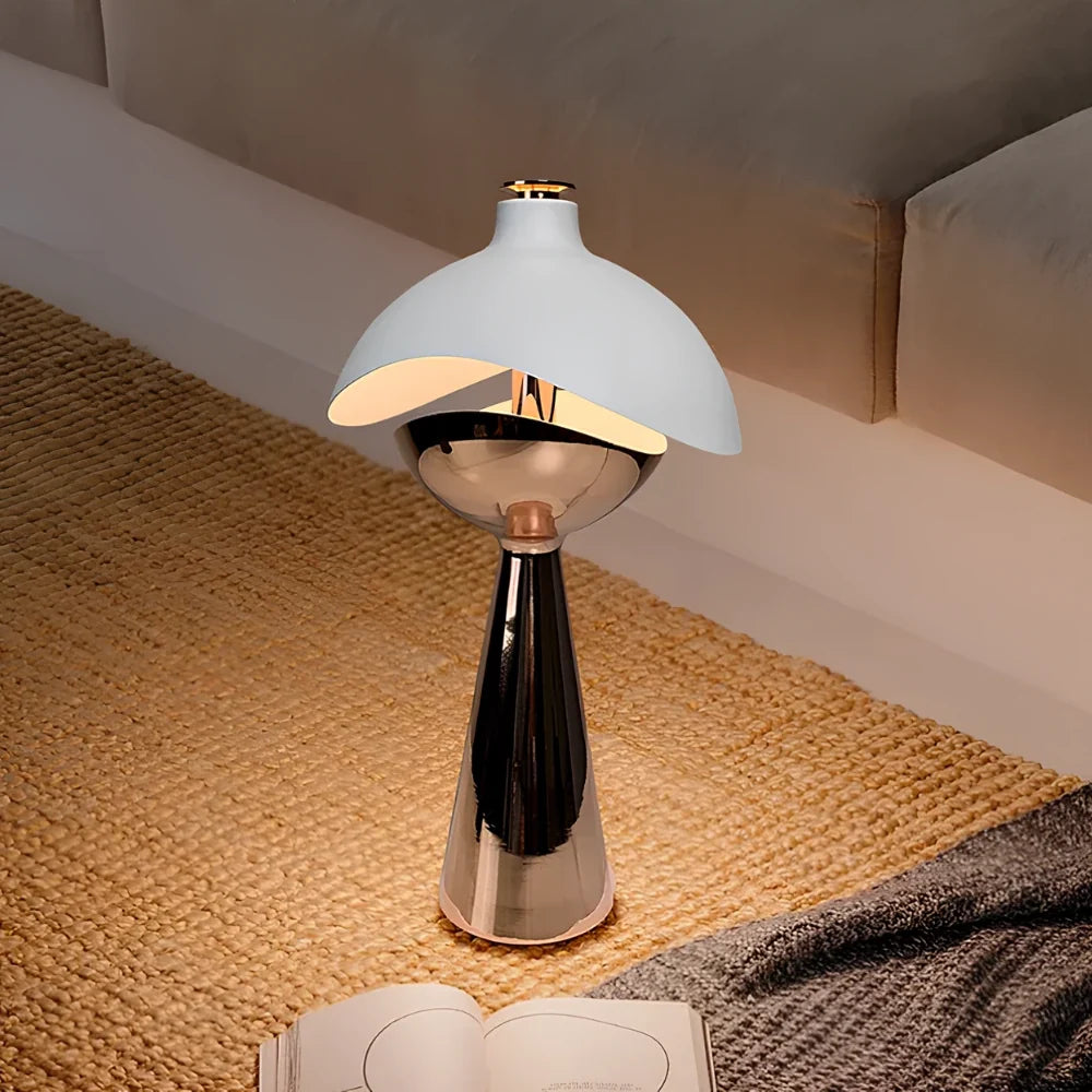 Layered Dome Cordless Table Lamp