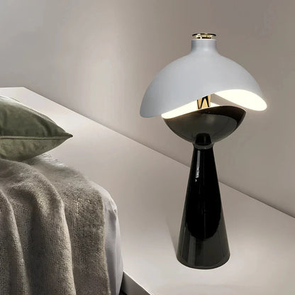 Layered Dome Cordless Table Lamp