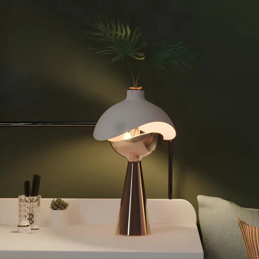 Layered Dome Cordless Table Lamp