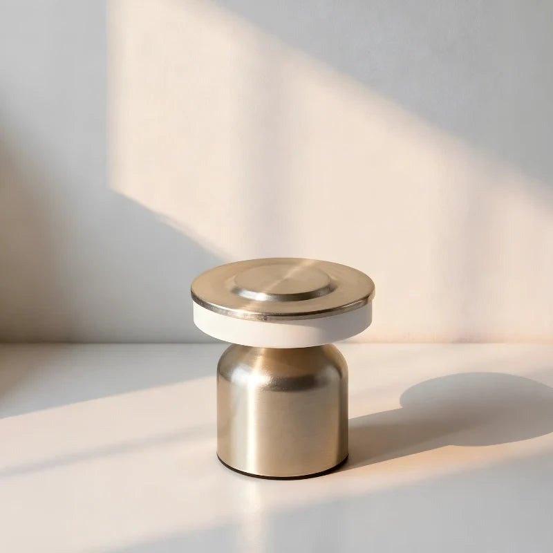 Mini Metal Cordless Table Lamp
