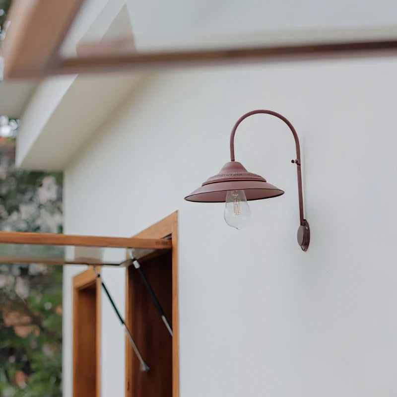 Vintage Solar Wall Light