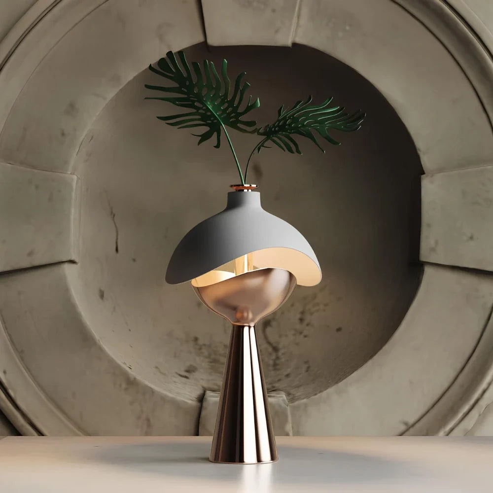 Layered Dome Cordless Table Lamp