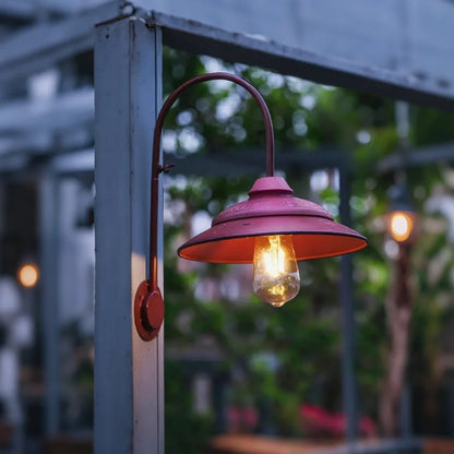 Vintage Solar Wall Light