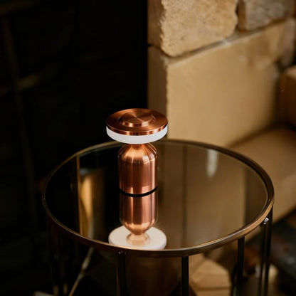 Mini Metal Cordless Table Lamp