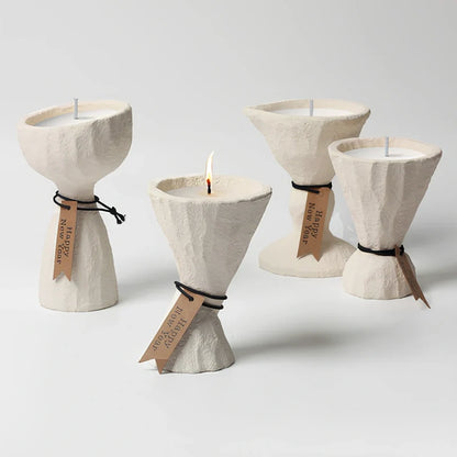 Cement Candle Holder