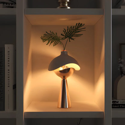 Layered Dome Cordless Table Lamp