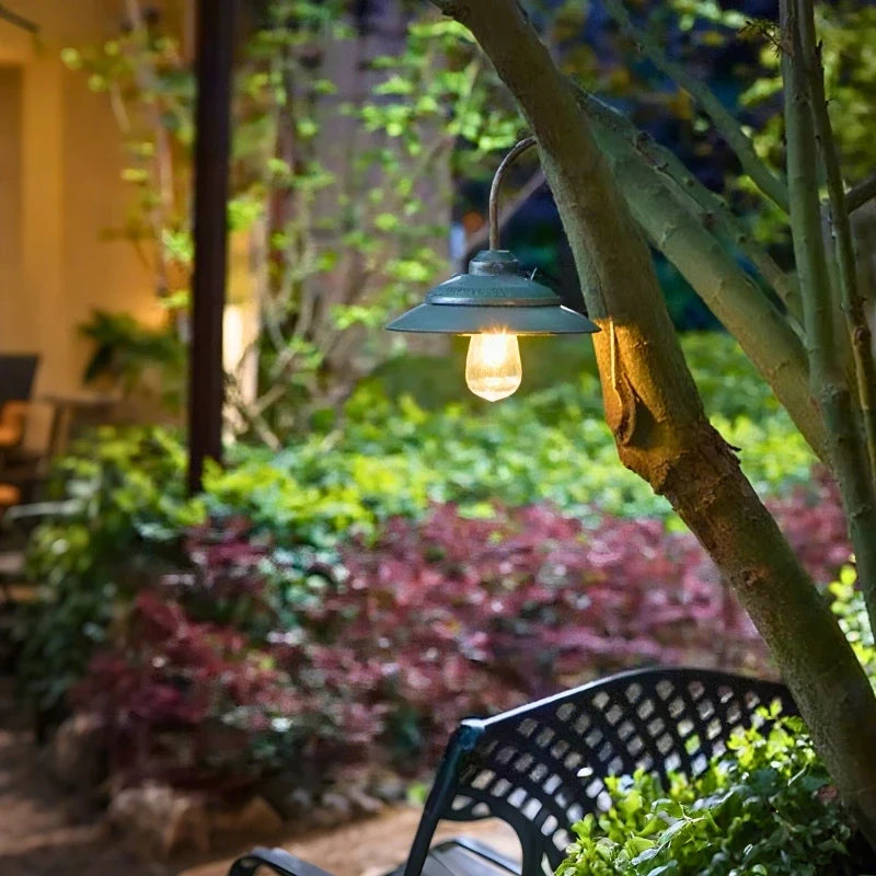 Vintage Solar Wall Light