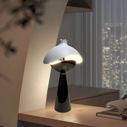 Layered Dome Cordless Table Lamp