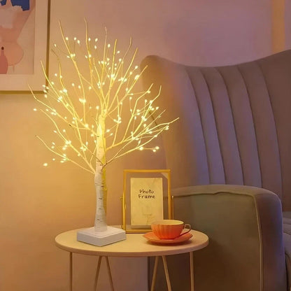 LED Birch Tree Light
