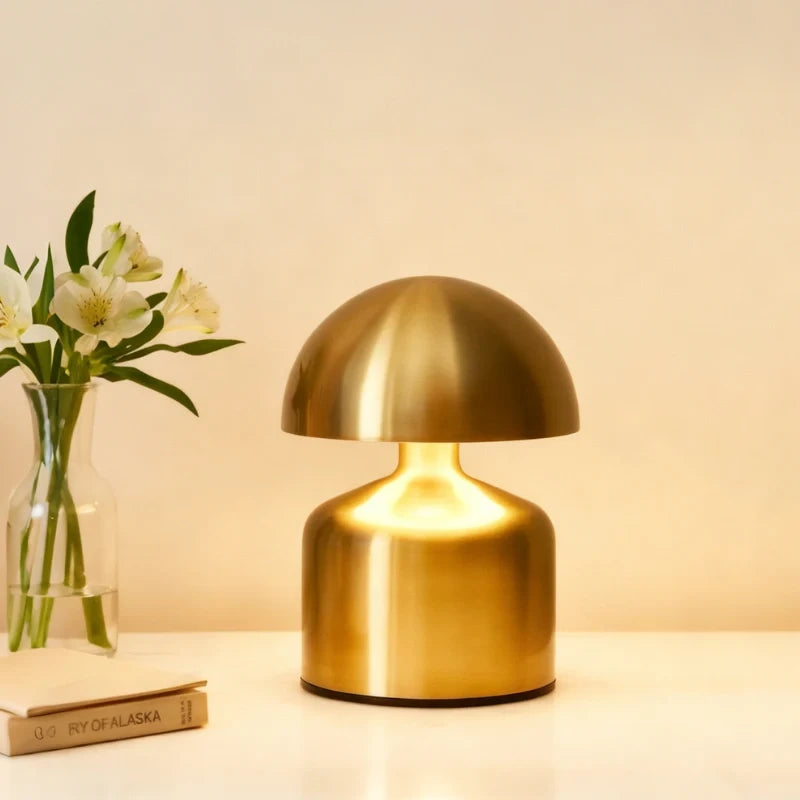 Mini Metal Cordless Table Lamp