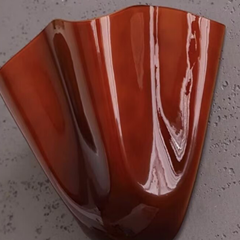 French Petal Glass Wall Sconce