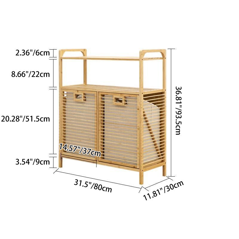 Bamboo Storage Cabinet