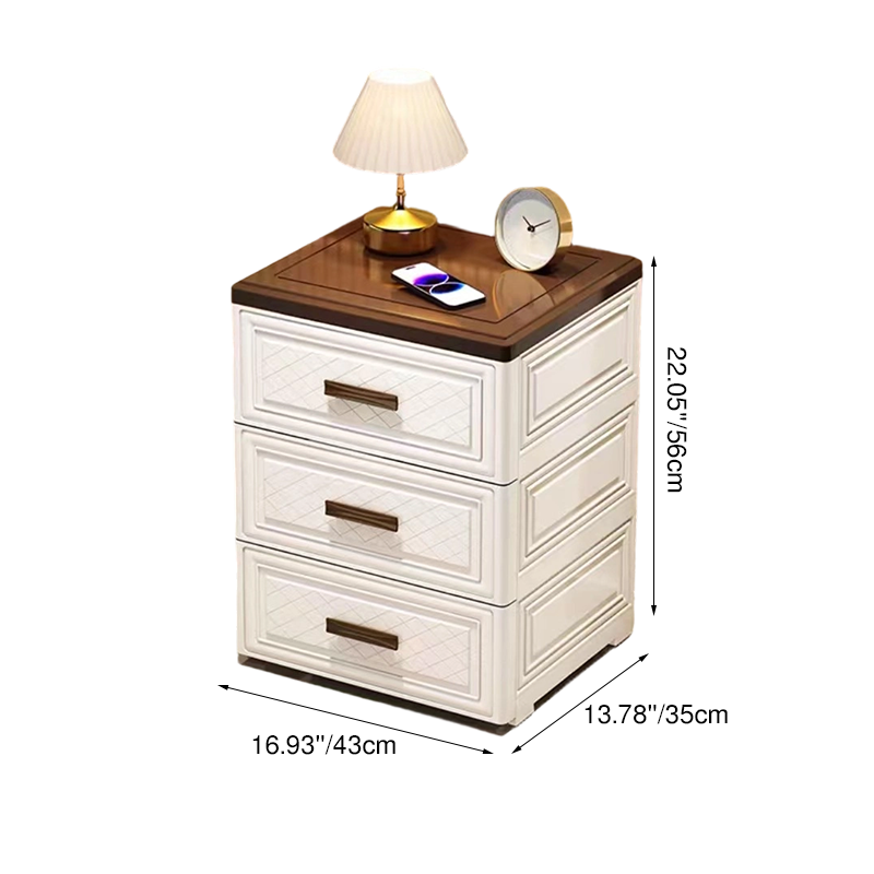 Rolling Drawer Storage Cabinet