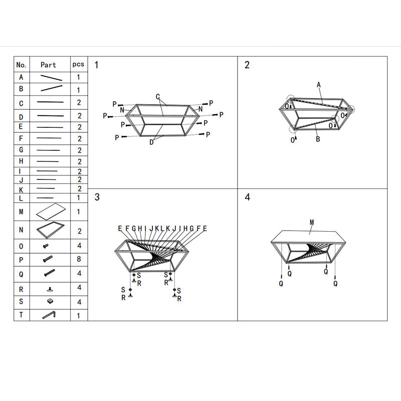 Marble-Effect Console Table