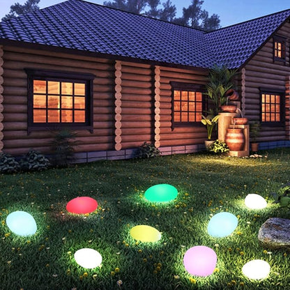 Stone-Shaped Garden Light