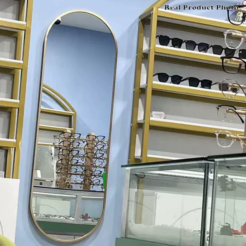 Oval Full-Length Wall Mirror