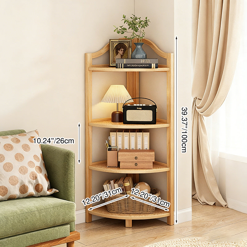 Bamboo Corner Shelf