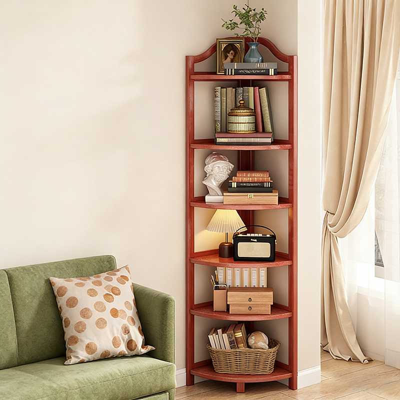 Bamboo Corner Shelf