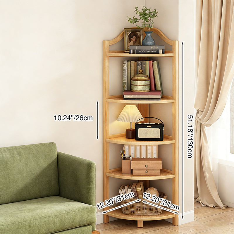 Bamboo Corner Shelf