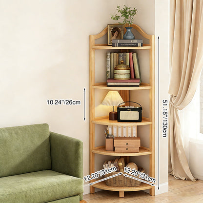 Bamboo Corner Shelf