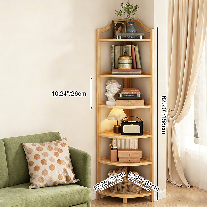 Bamboo Corner Shelf