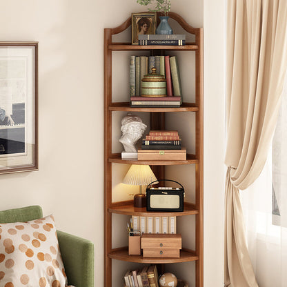 Bamboo Corner Shelf
