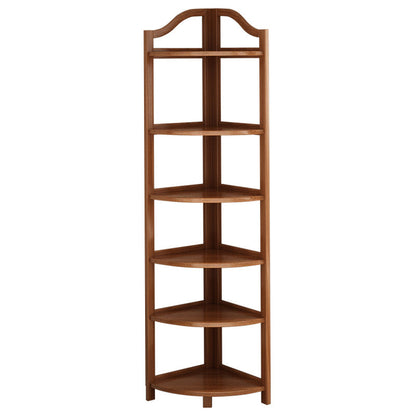 Bamboo Corner Shelf